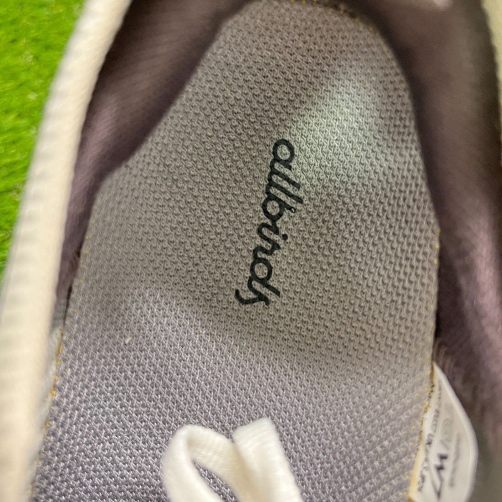 Allbirds Tree Glider Womens Size 7 Beige Brown Athletic Running Shoes Sneakers
