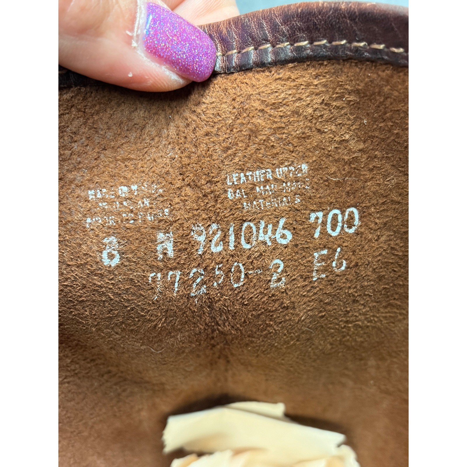 Vintage Frye Brown Leather Belted Harness Boots 77250 Pull On O-Ring Size 8
