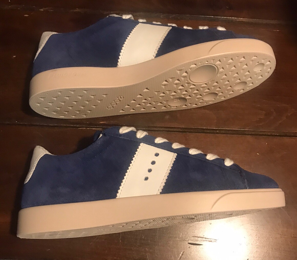NEW Women’s Sz 35 M (4-4.5 US) Ecco Street Lite Retro Sneaker In Blue