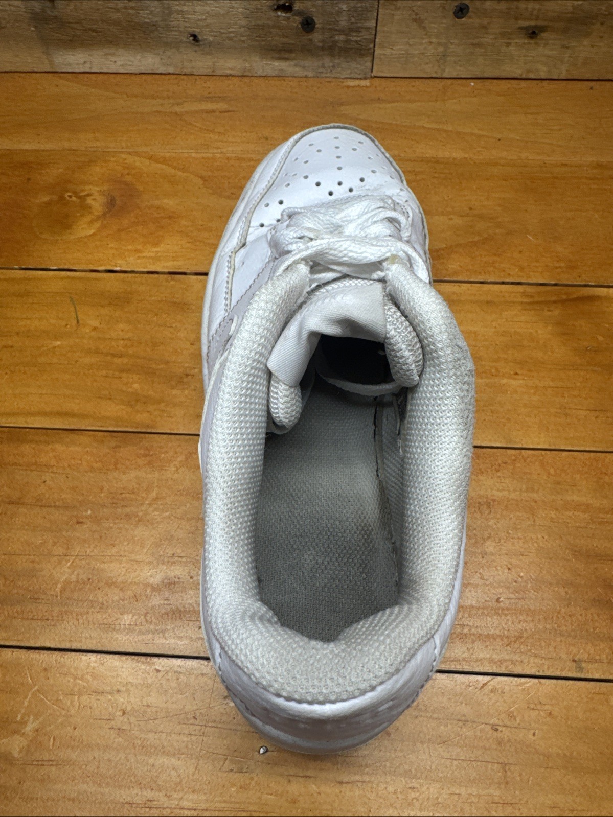 NEW Nike Court Vision Low Next Nature Triple White DH3158-100 Womens Size 8