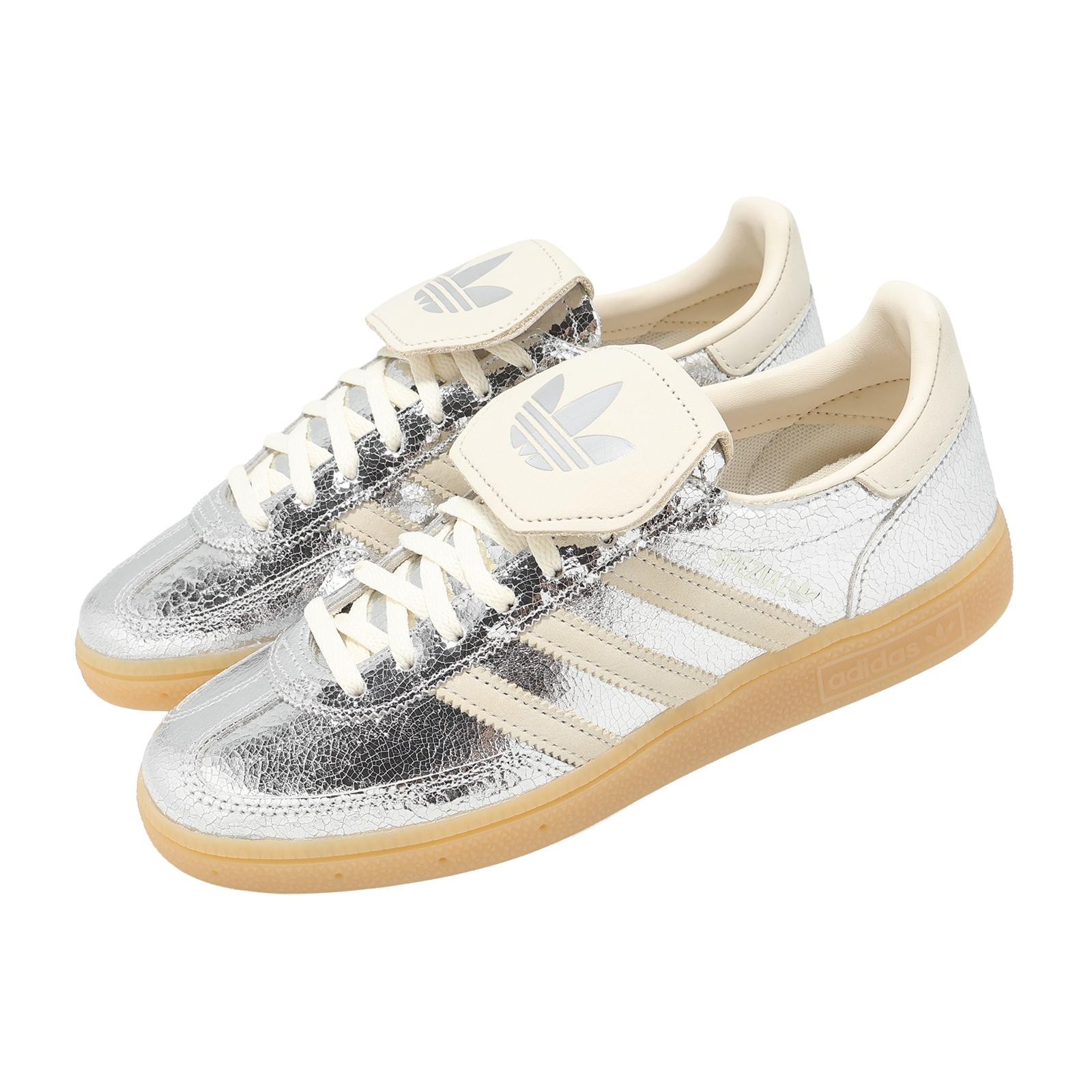 adidas Originals Handball Spezial LT W Sivler Metallic Cream White Women KK4448