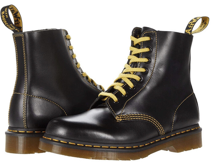 Dr. Martens Pascal 1460 Leather Boots for Women, Size US 6