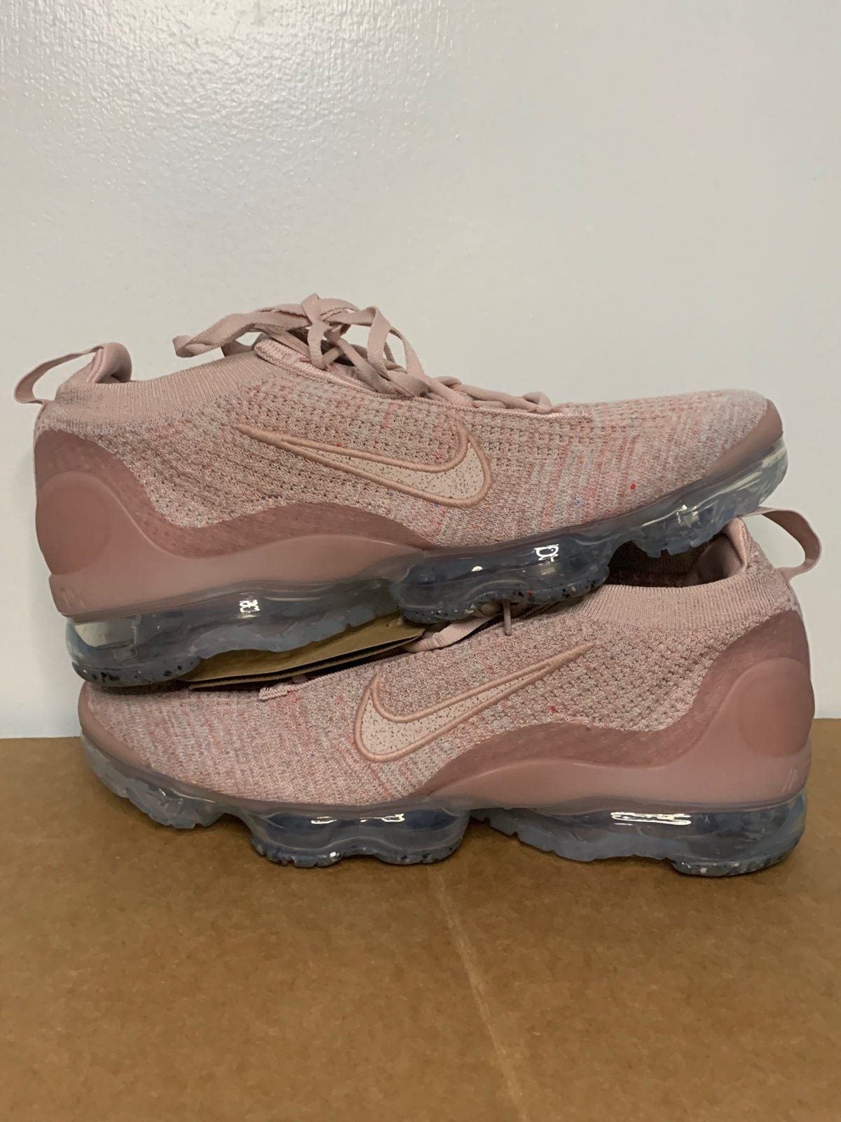 Nike Air VaporMax 2021 Flyknit Pink Oxford DJ9975-600 Running Women’s Shoes
