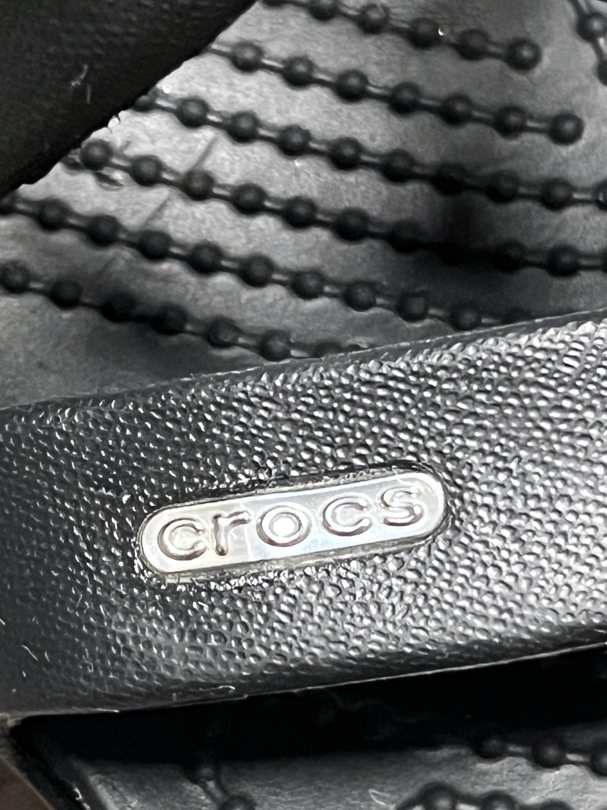 Crocs Cyprus IV Black / Black block heels sandals 10 / 41.5