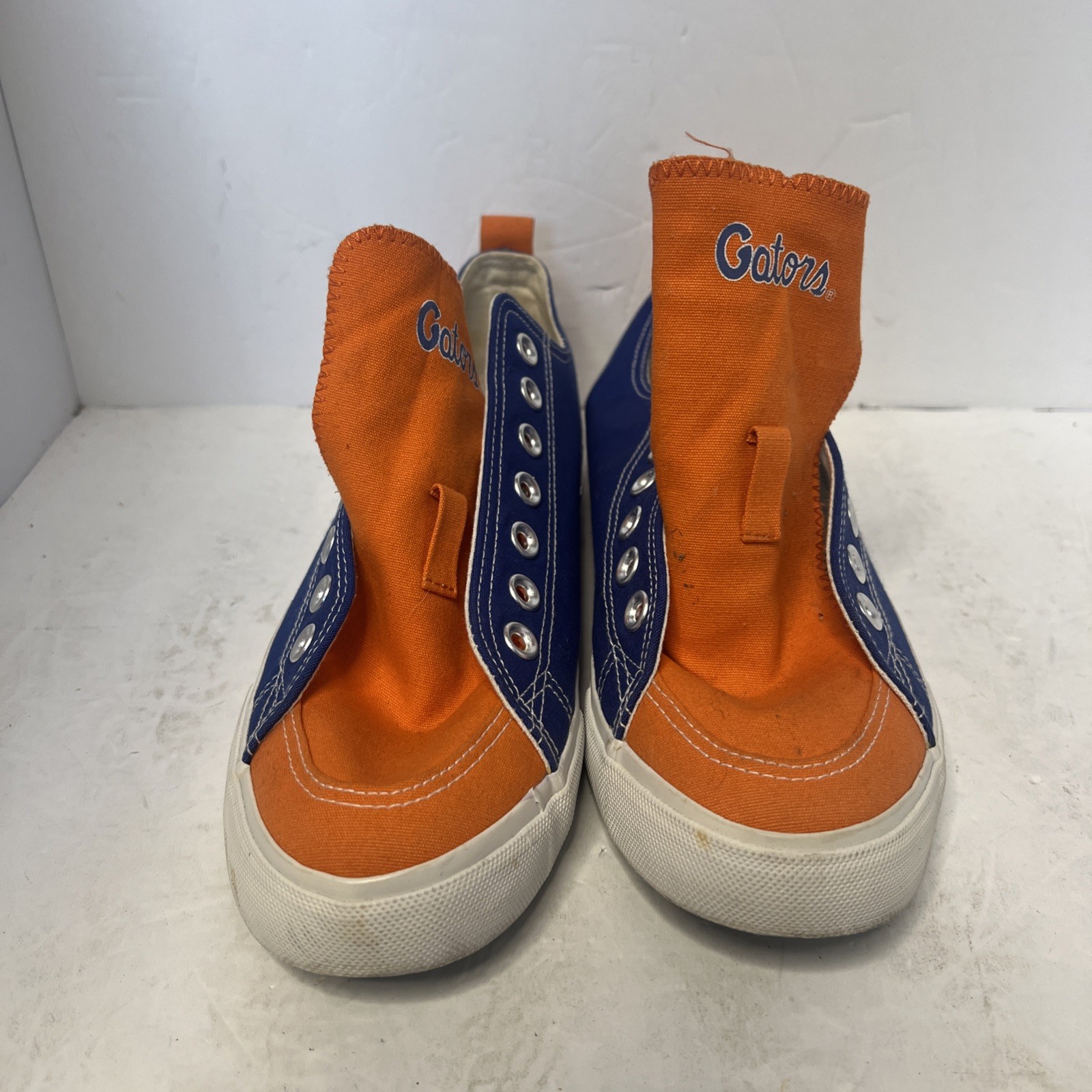 Skicks U Of F Florida Gators Swamp Canvas Low Top Sneakers Women 11 Men’s 9