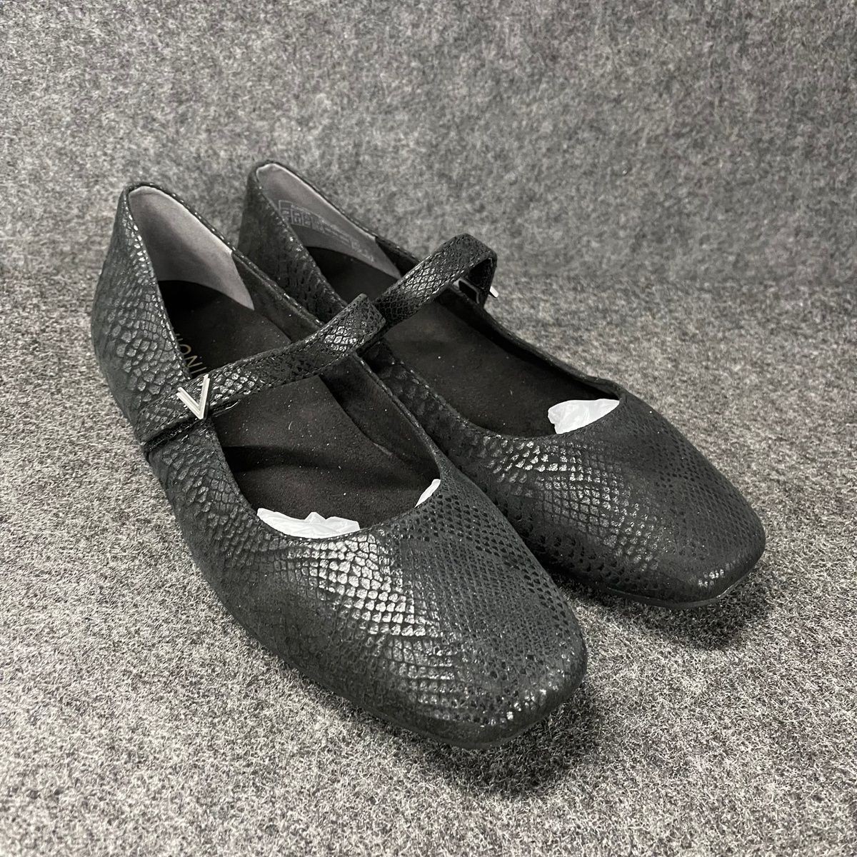 VIONIC Alameda Mary Jane Flats Women’s Size 9 Black