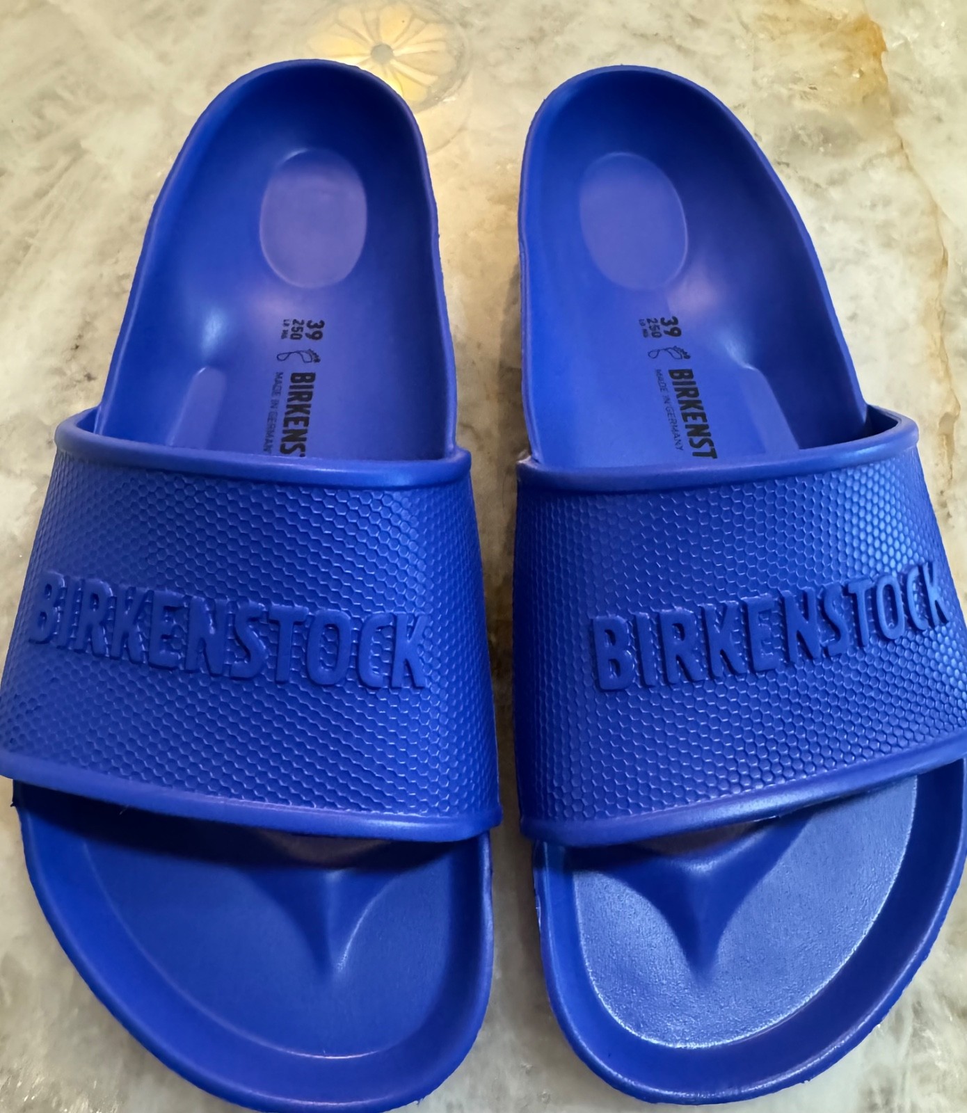 BIRKENSTOCK NIB BARBADOS EVA WATERPROOF ULTRA BLUE 39 Ladies 8