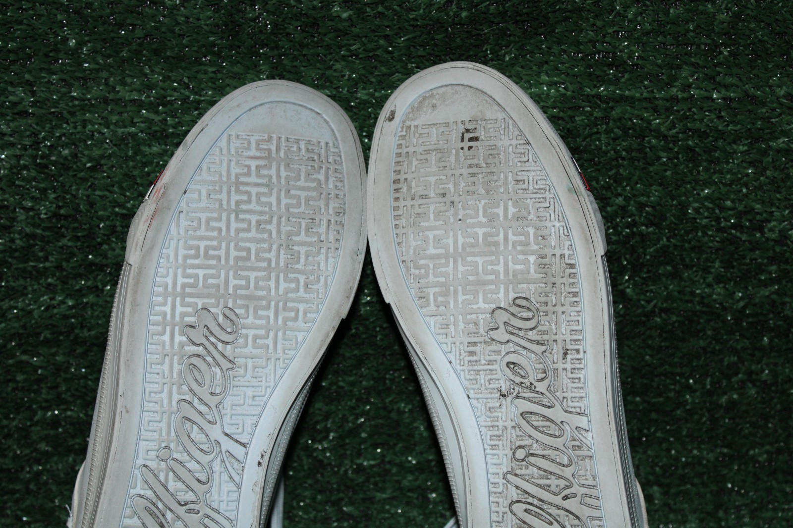 Tommy Hilfiger Womens TWLAMONTE-R Tennis Shoes Light Blue Casual *READ*