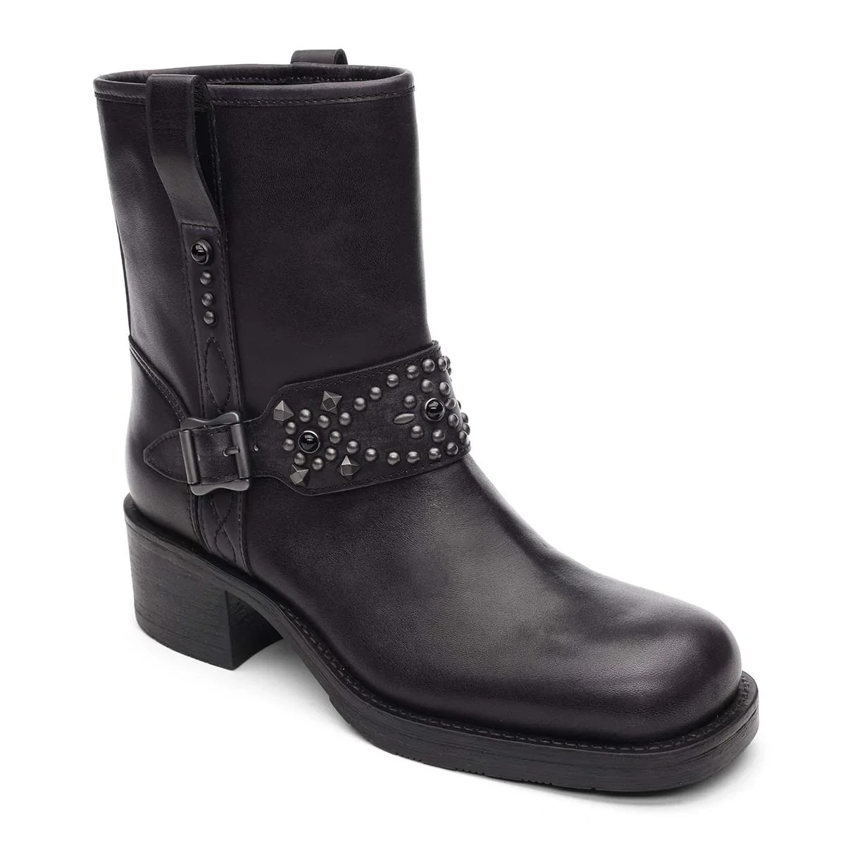 ASH Tequila Studded Moto Engineer Boots Size 39/8.5 – 9 Anthropologie New $360