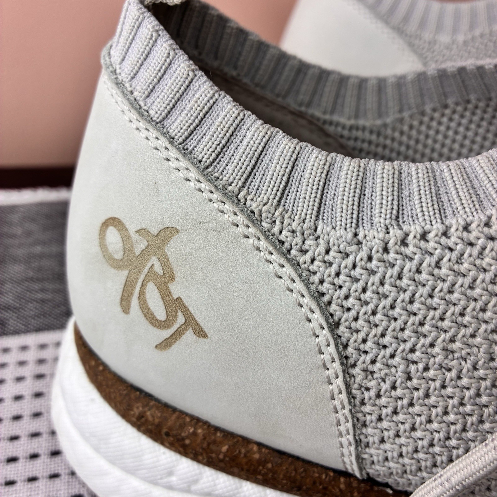 New OTBT Speed Sneakers Color: Mist Leather Textile Upper Lace Up Womens Sz 11 M