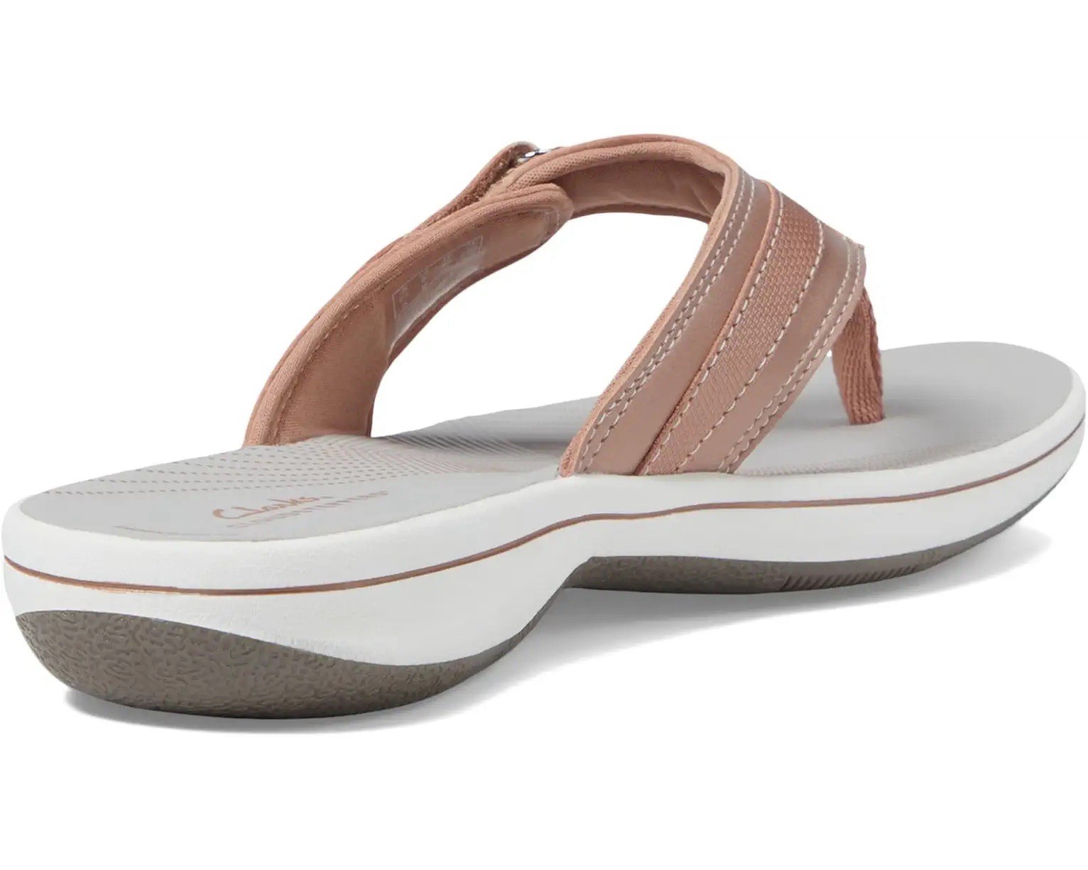 Clarks Breeze Sea Rose Gold Women’s Flip Flop Summer Sandals SZ 7 NEW !