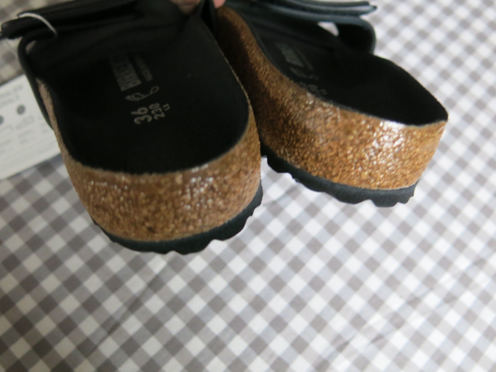 Birkenstock Tema sandals in black EU 36 US women’s 5-5.5 regular/wide