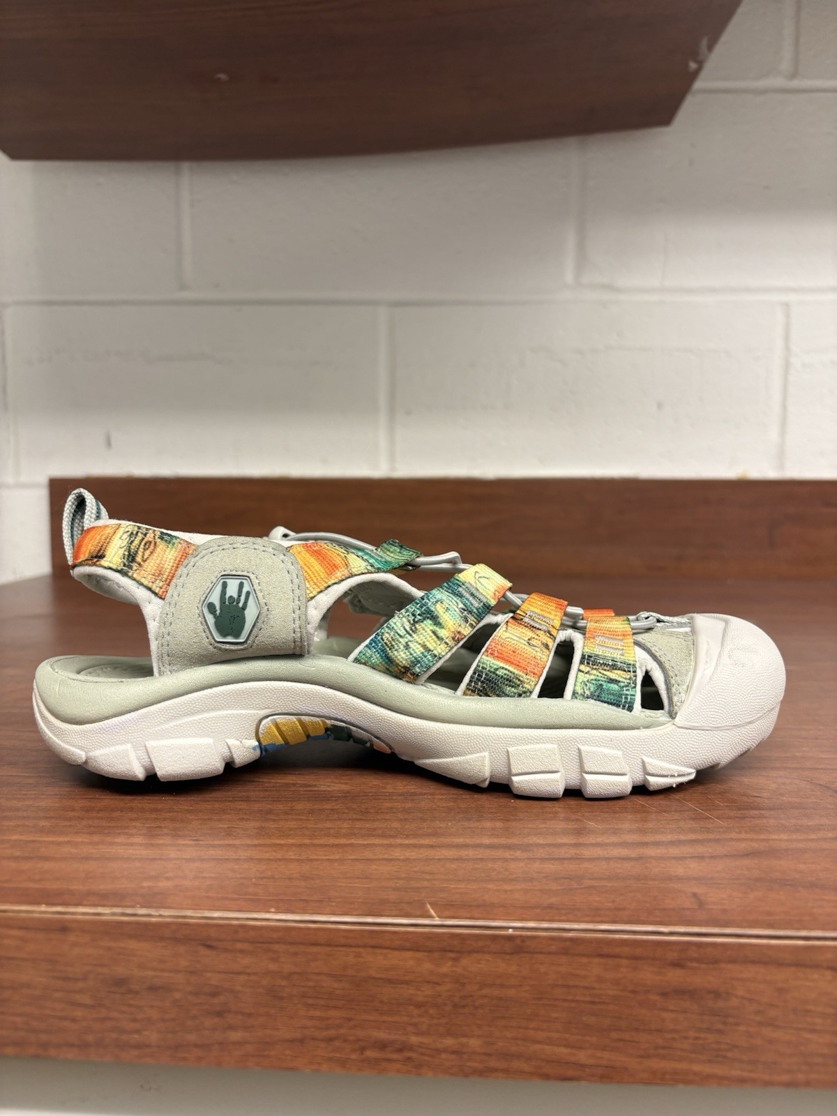 KEEN Newport H2 Women 8 Anti-Odor Waterproof Sport Sandals Tropical Green Hiking