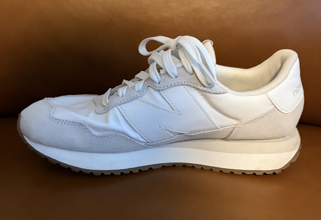 New Balance 237 Womens Size 10 Gray White Athletic Running Walking Shoes
