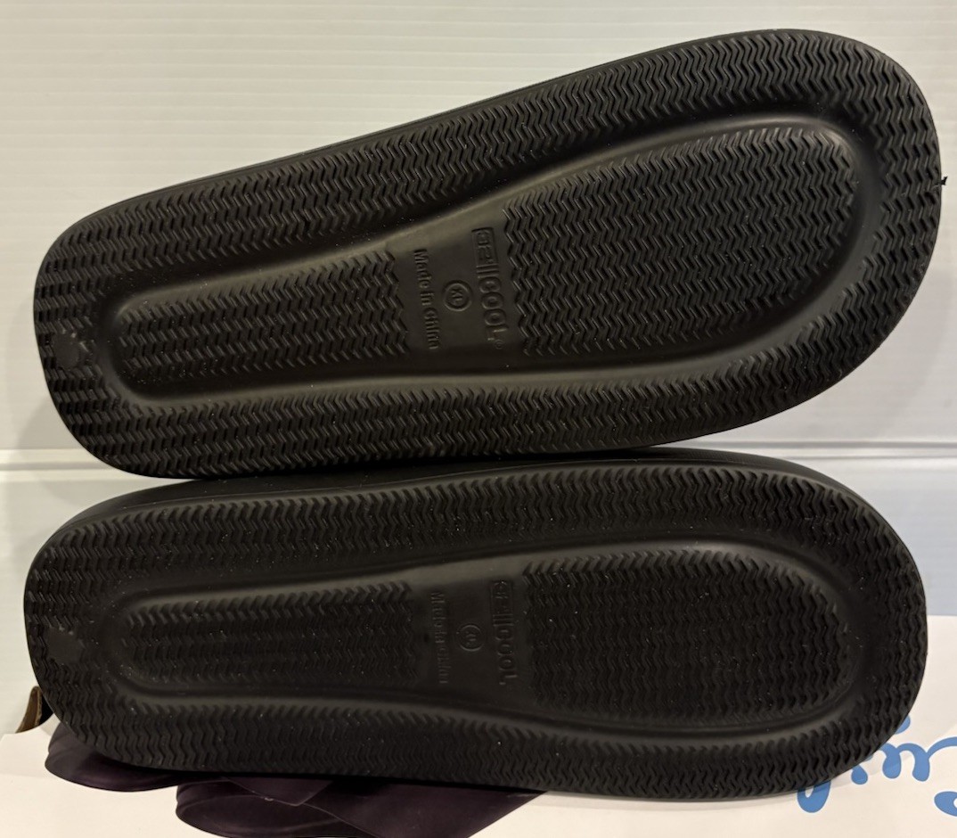 NEW 32 Degrees Cool Unisex Cushion Slide Sandals – SIZE XL- W11-12, M9-10, BLACK