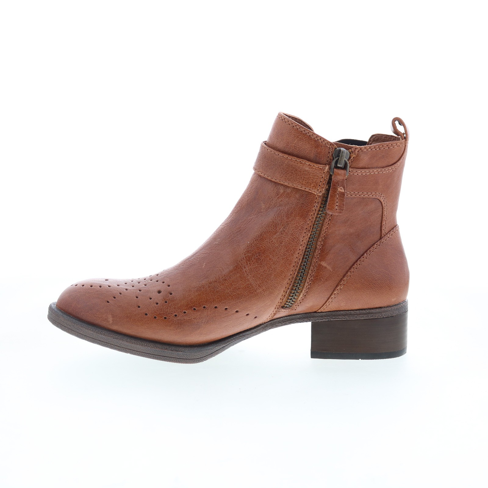 Johnston & Murphy Jeanette 78-51924 Womens Brown Leather Casual Dress Boots