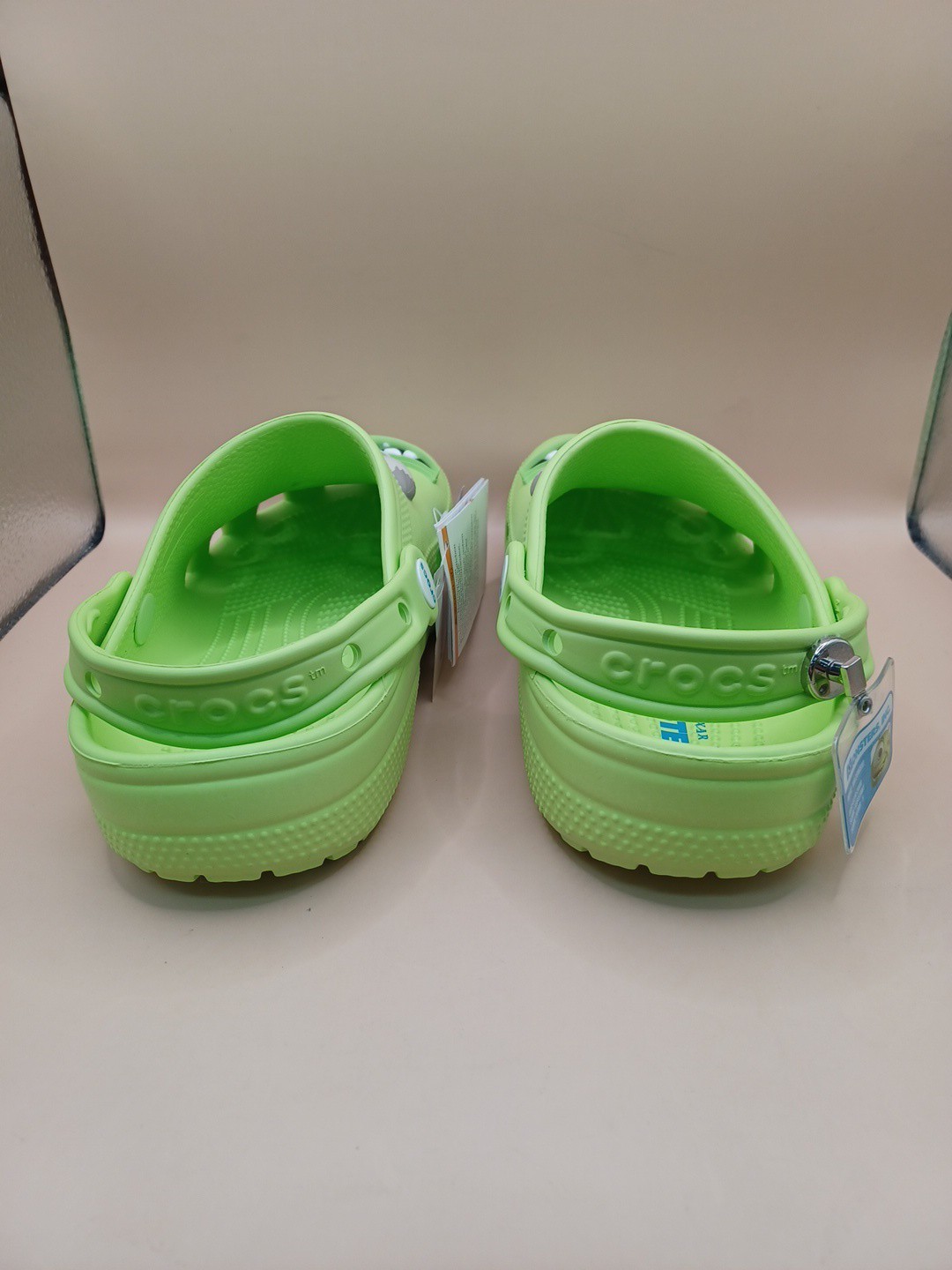 Crocs Monster Inc Mike Wazowski Classic Clog-Green Size Men 5 Women 7 US