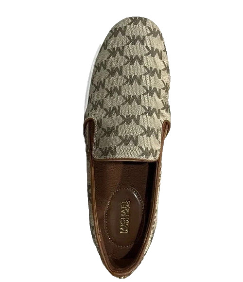 Michel Kors Keaton Women’s Fashion Sneakers Beige (LS22K)Various Size