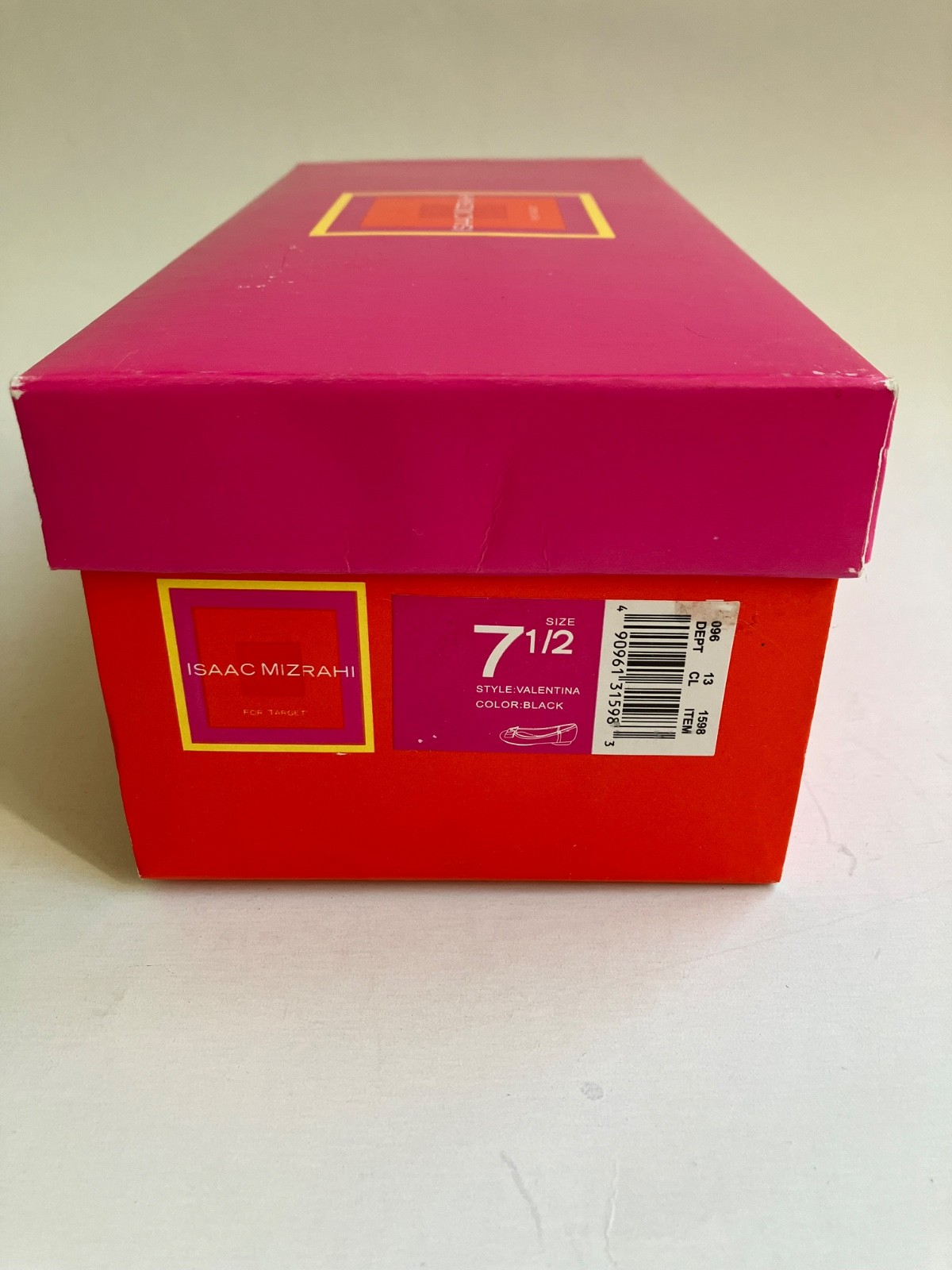 Isaac Mizrahi for Target Black Ballet Flats Valentina 7.5 Medium (B,M) New NIB