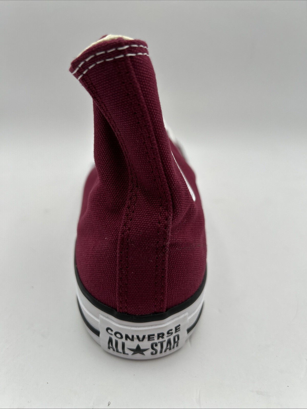 New Converse All Star Maroon Hi Top Canvas Sneakers Shoes Women’s 6 Men’s 4