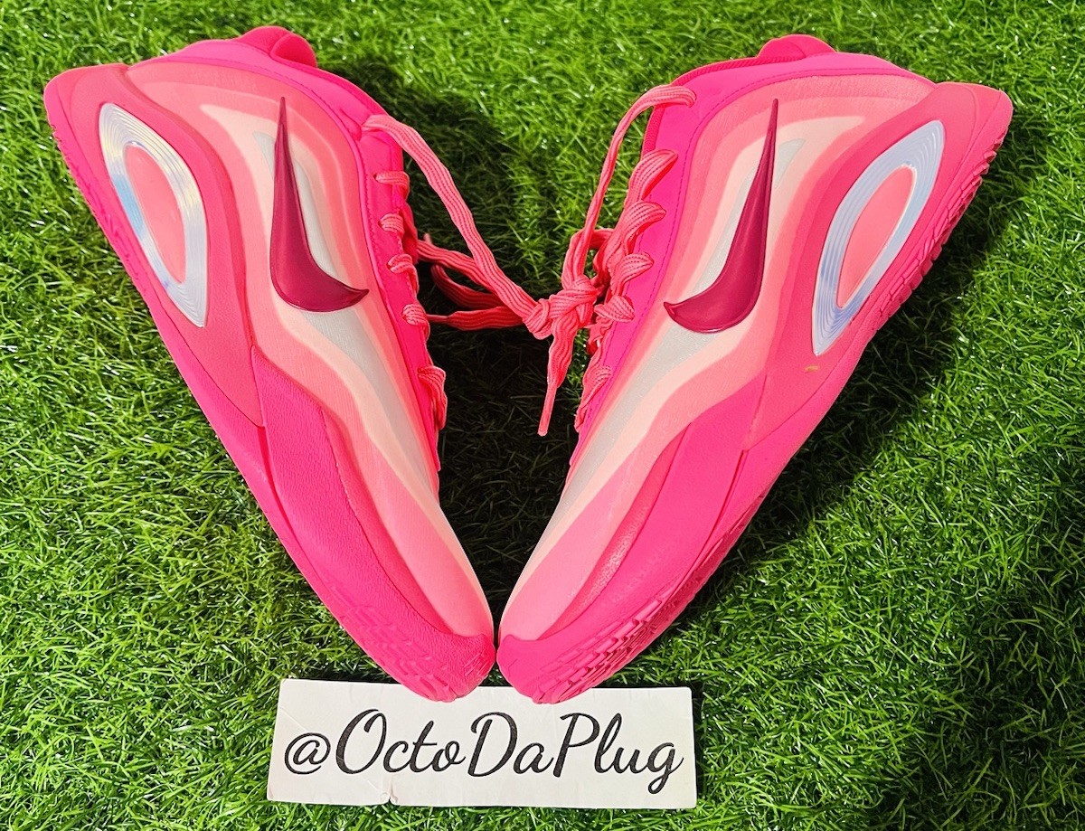 Nike A’One Pink Aura Basketball Shoes Womens Sizes nby FZ8605-601