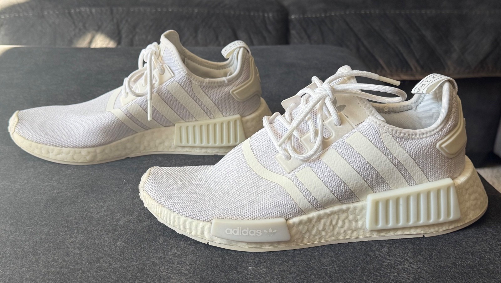 Adidas NMD R1 White Womens 8