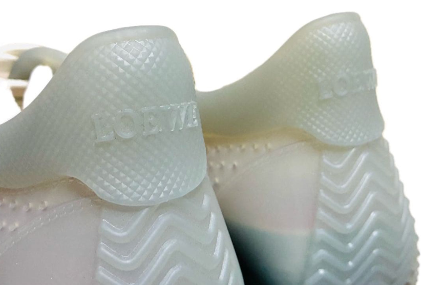 LOEWE Flow Runner Recycled PVC Light Blue Clear Sneakers EU36 US6 Japan
