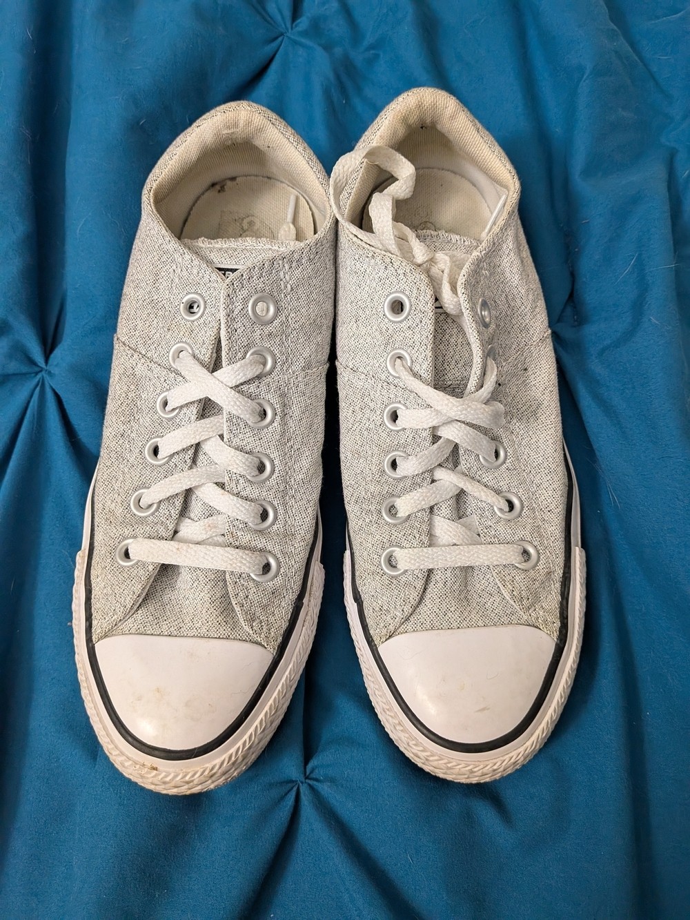 Converse All Star Madison Low Top Heather Gray Sneakers Women’s Size 8