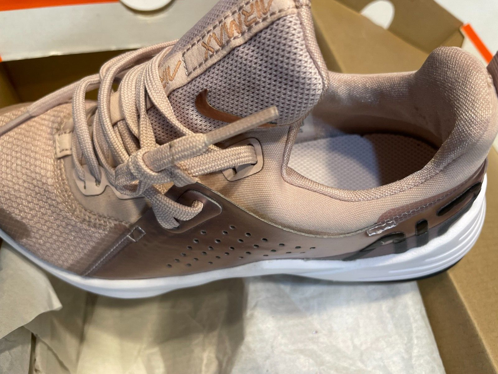 Nike Air Max Bella TR Trainer 3 Women Size 5.5 Rose Gold Mauve CJ0842 200