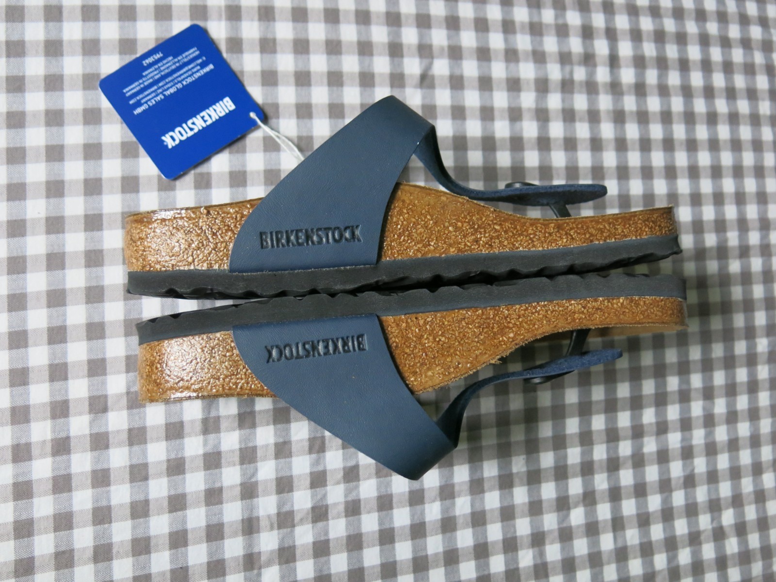 Birkenstock Gizeh Birko-Flor® sandal navy blue EU 36 US women 5-5.5 regular/wide