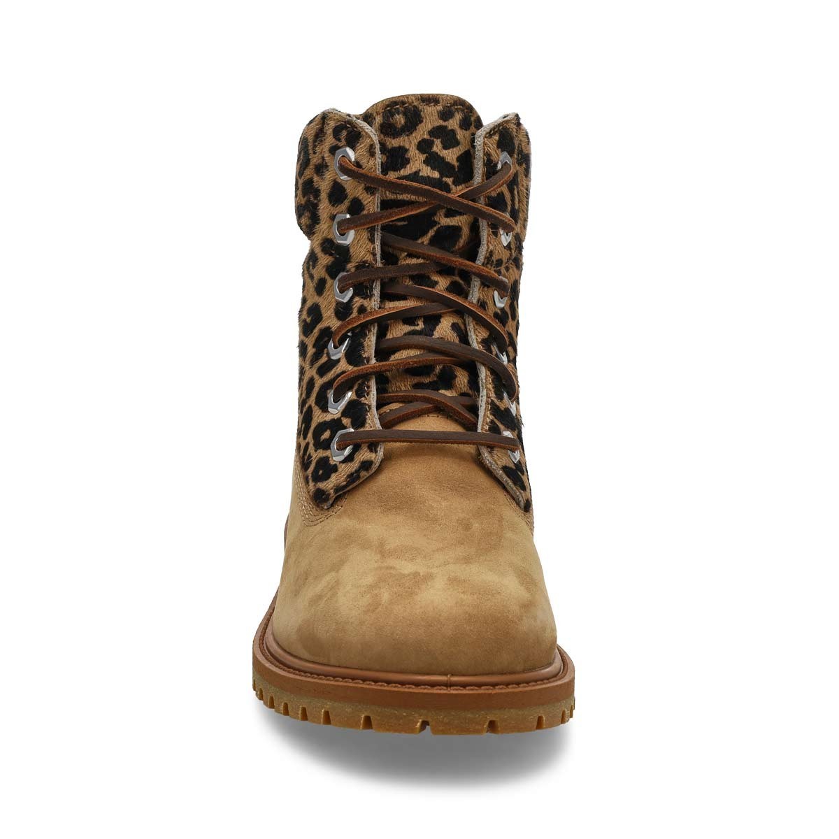 [TARIFF-FREE] Timberland Premium 6 Inch Boot Leopard Wmns Multiple Sizes Beige