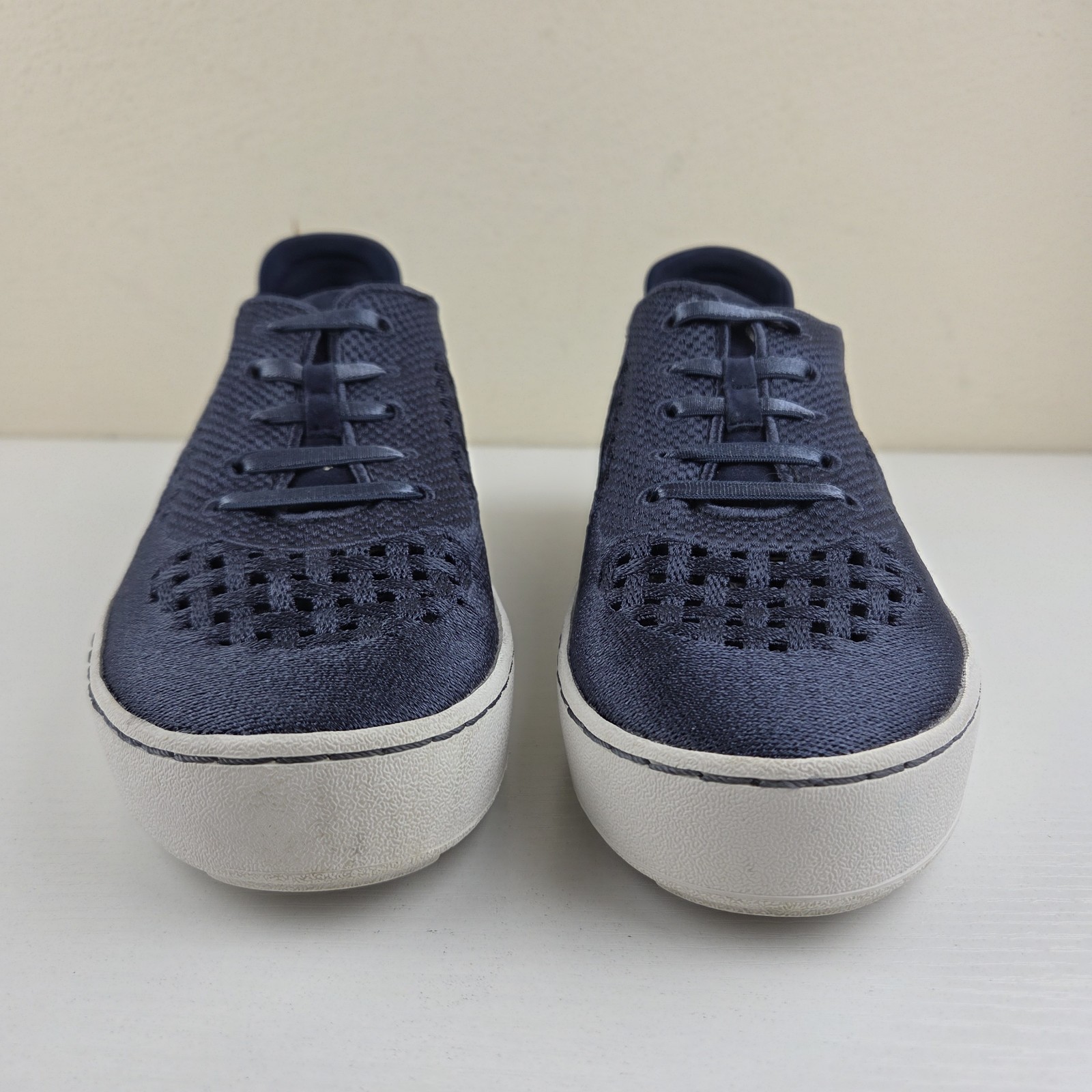 Jambu Lilac Navy Blue/White Relax Foam Mesh Slip On Sneakers Women’s Size 8 M
