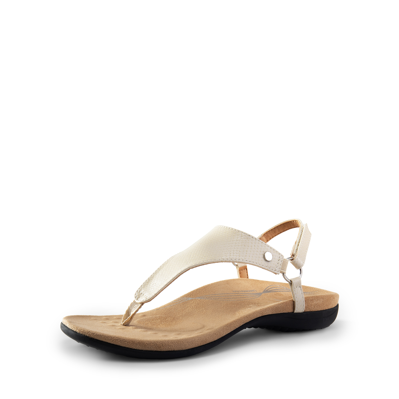 Women Flat Sandals Arch Support Soft Cushion Summer T-Strap Thong Sandals