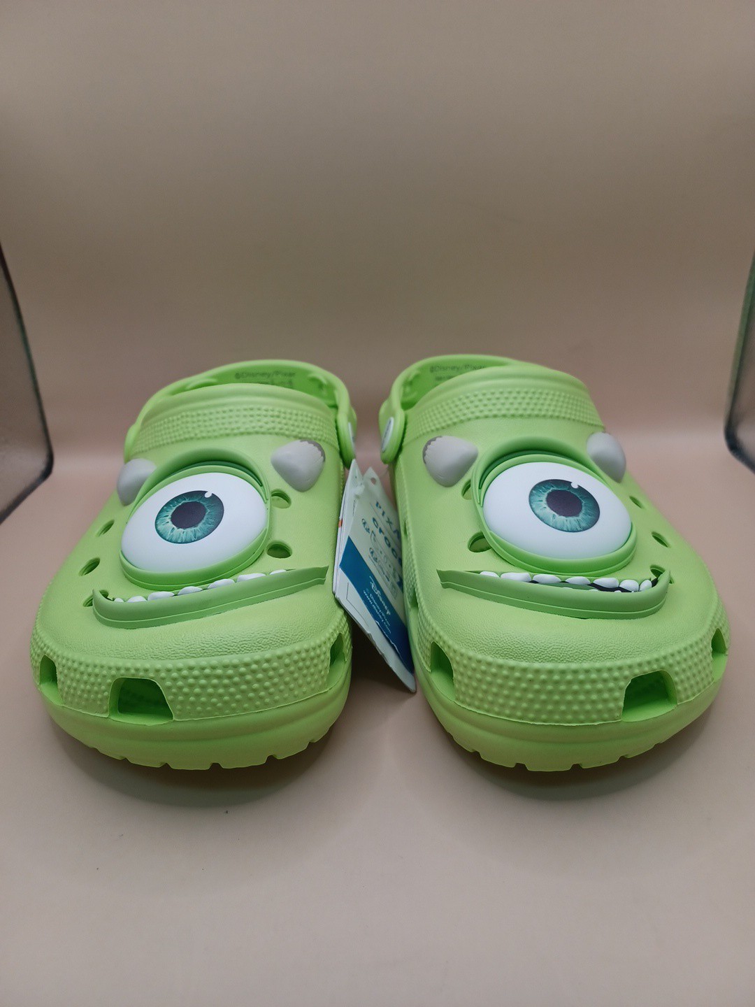 Crocs Monster Inc Mike Wazowski Classic Clog-Green Size Men 5 Women 7 US