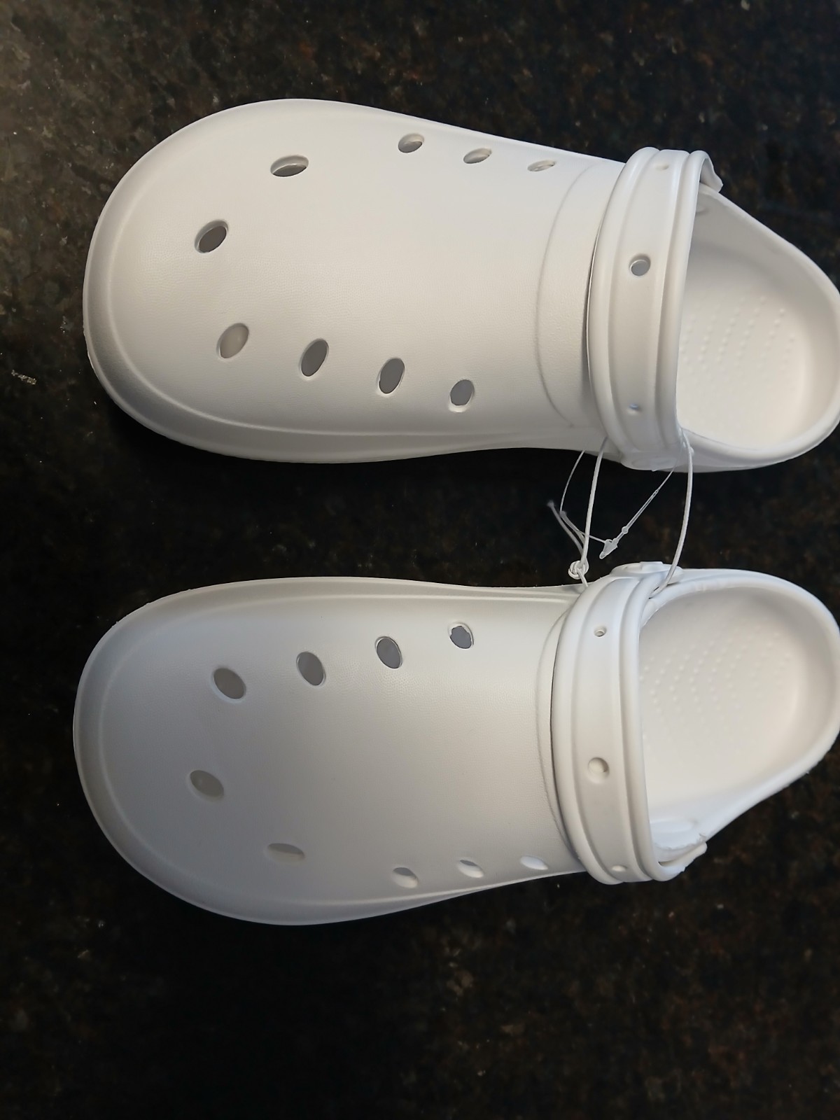 ladies clogs size 9 10 Classic clogs, unisex shoes – white – adult – unbranded
