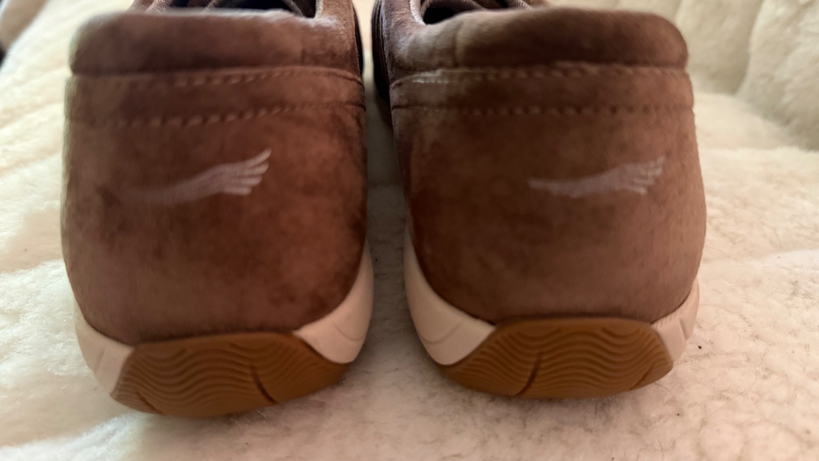 DANSKO SIZE 40EU (9/9.5) Brown Honor Sneaker Drawcord Suede Toe/Upper Mesh