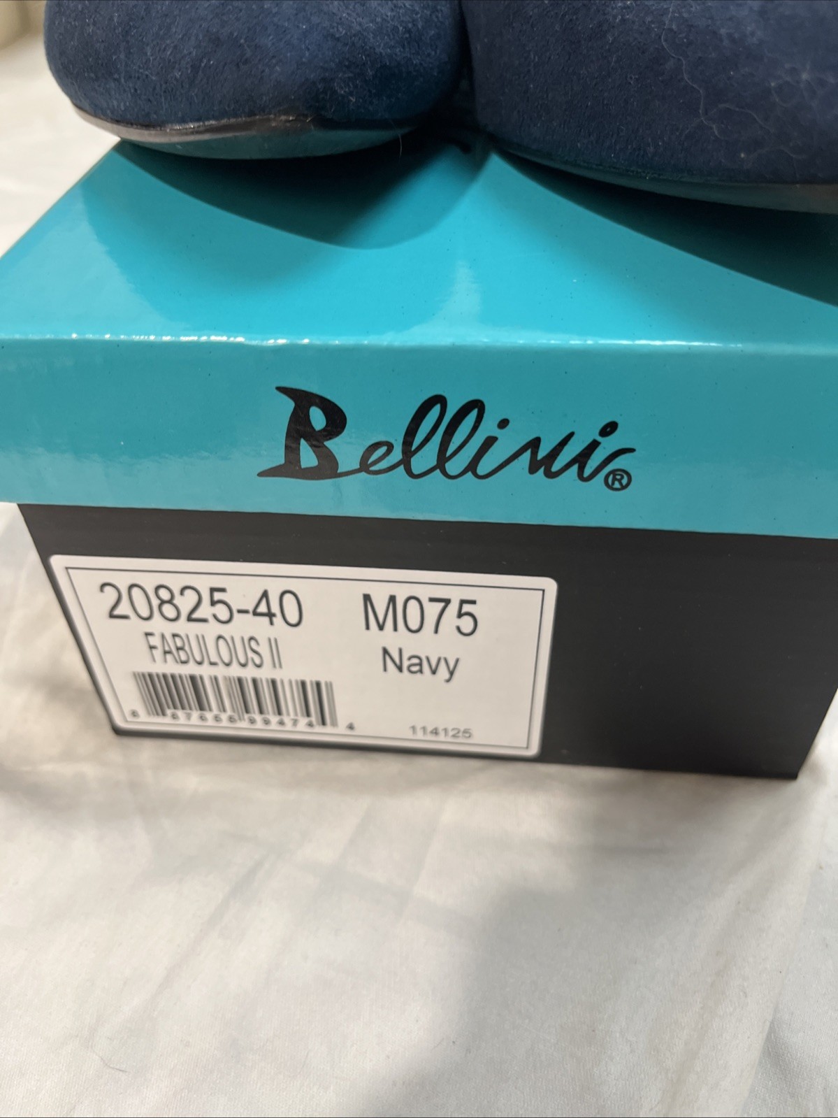 NEW IN BOX WOMENS BELLINI SLIP ON BLUE SHOES SIZE 7.5 FABULOUS II