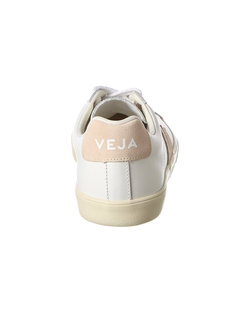 Veja Esplar Logo & Suede Leather Sneaker Women’s White 40