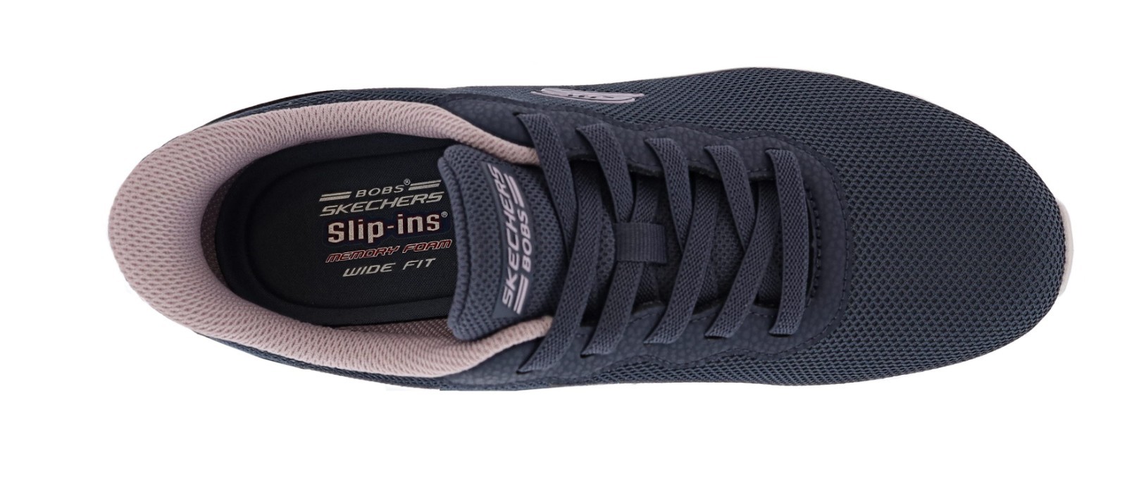 SKECHERS WOMEN’S SLIP-INS:BOBS SPORT B FLEX- FLEX LUCY 117324/DKNV WALKING SHOES