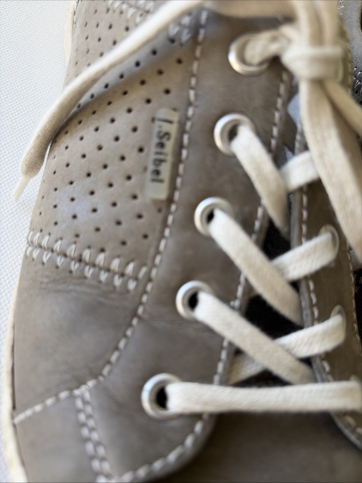 Josef Seibel Women’s Caspian Sneakers Brownish Gray Size EU 39 US 8.5