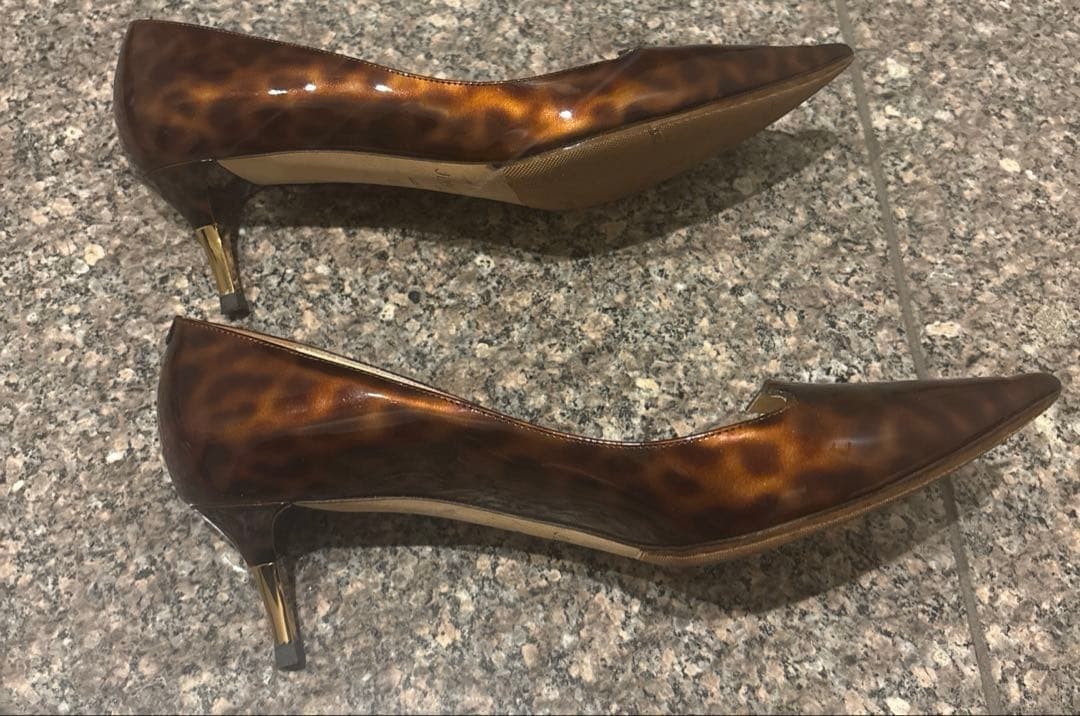 Jimmy Choo Pumps Patent Leopard 37.5