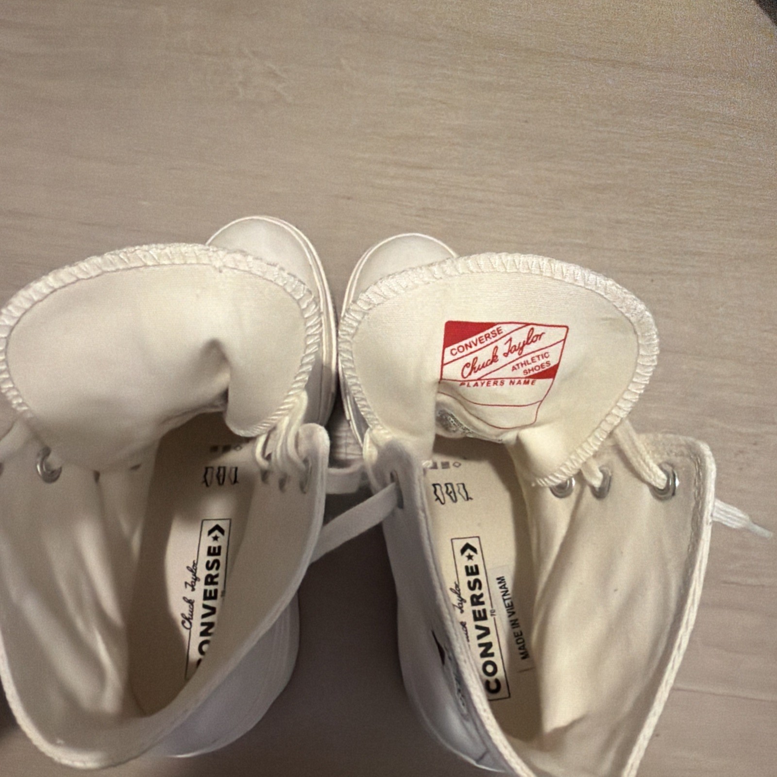 Size 7.5 – Converse Chuck Taylor All Star Modern Lift Platform High heel Cream