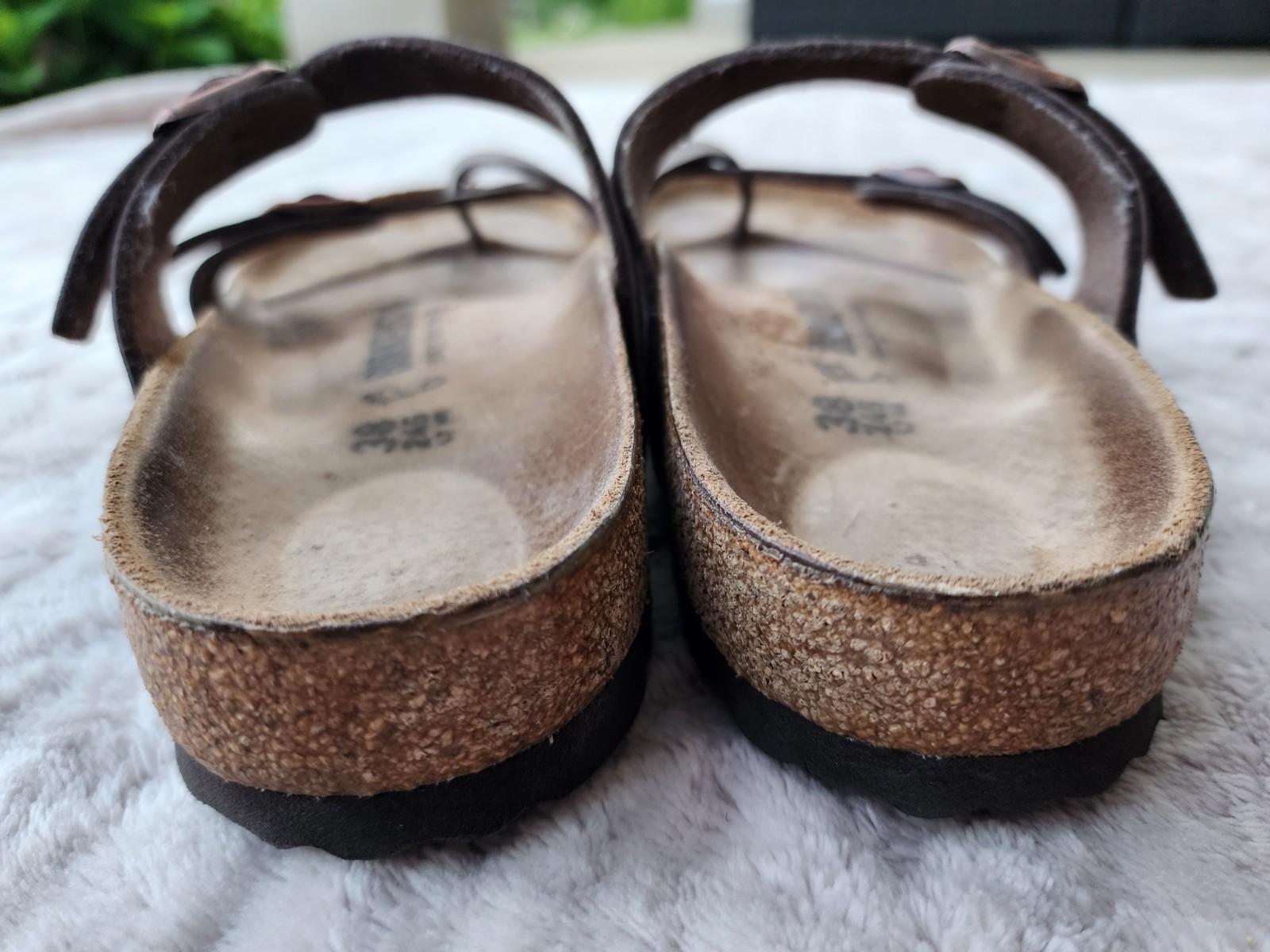 Birkenstock Mayari Mocha Sandals Womens 38