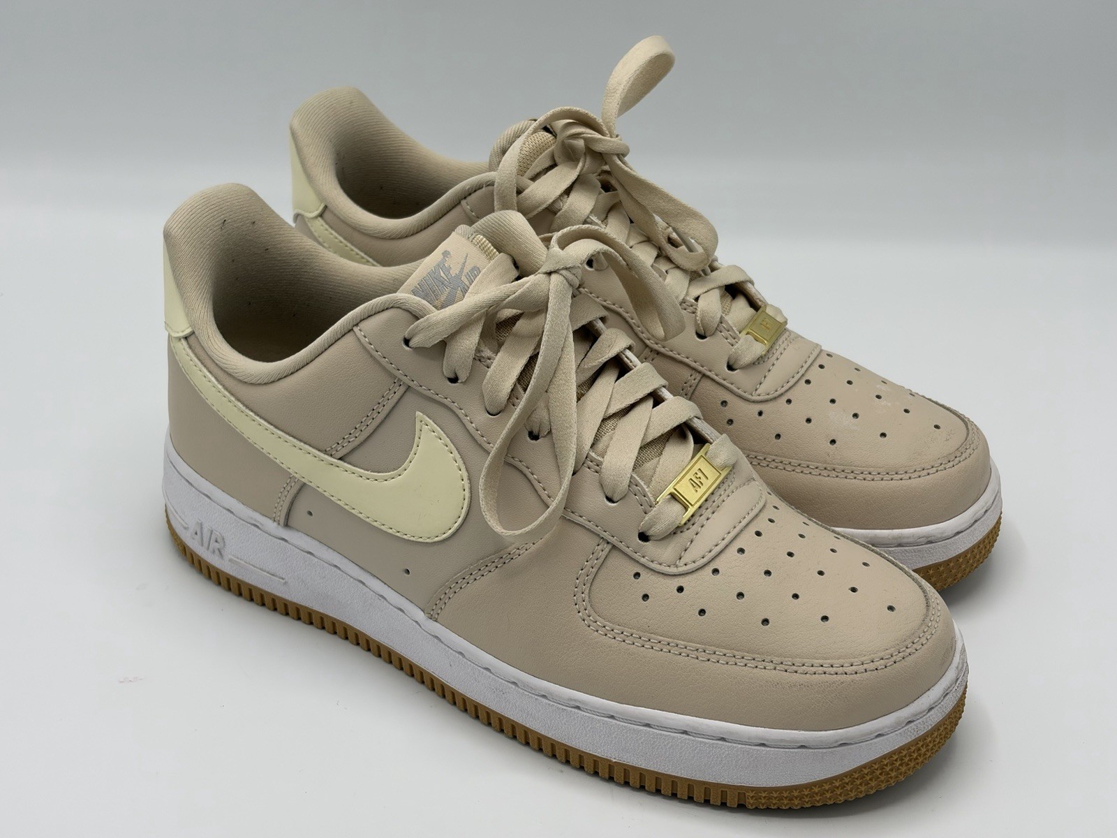 Nike Air Force 1 ‘07 Sanddrift Coconut [DD8959-111] Womens Sneakers Shoes Sz 8.5