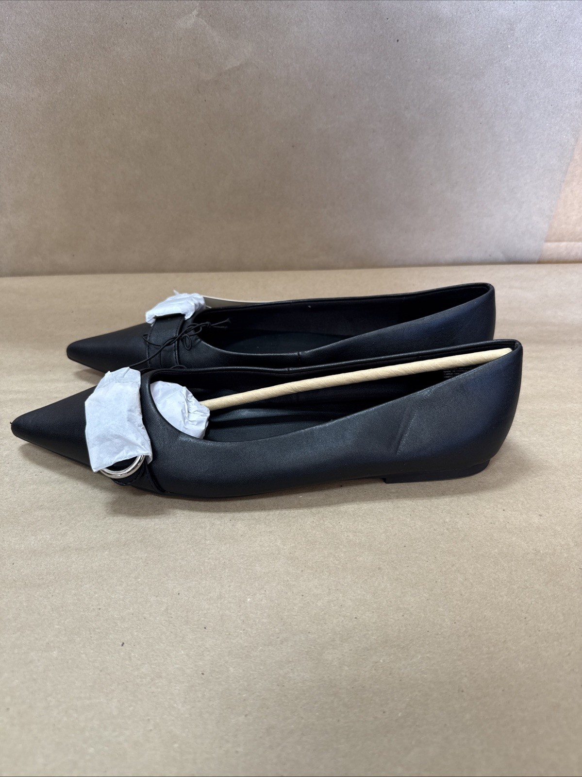 A New Day – Women’s Black 9.5 Valentina Pointed Toe Flats SEE DESCRIPTION
