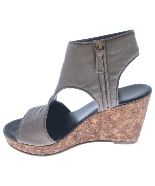 HENRY CUIR Sandals Gray(Brownish) EU36 1/2(Approx. 23cm) 2200699315111