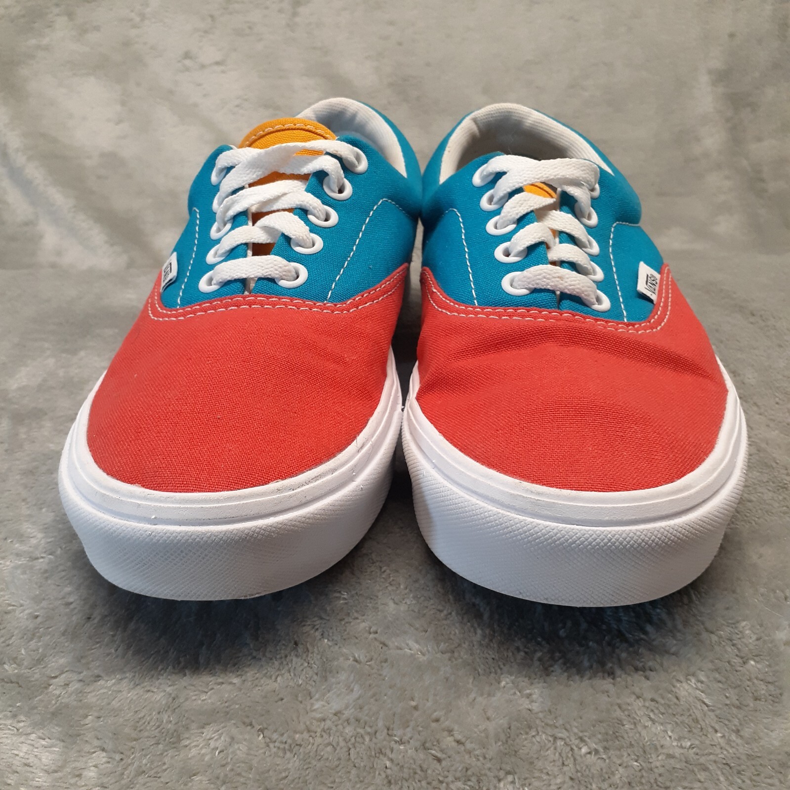 Vans Classic Women 8.5/Men 7 Comfycush Era Multi Color Block Low Top Canvas
