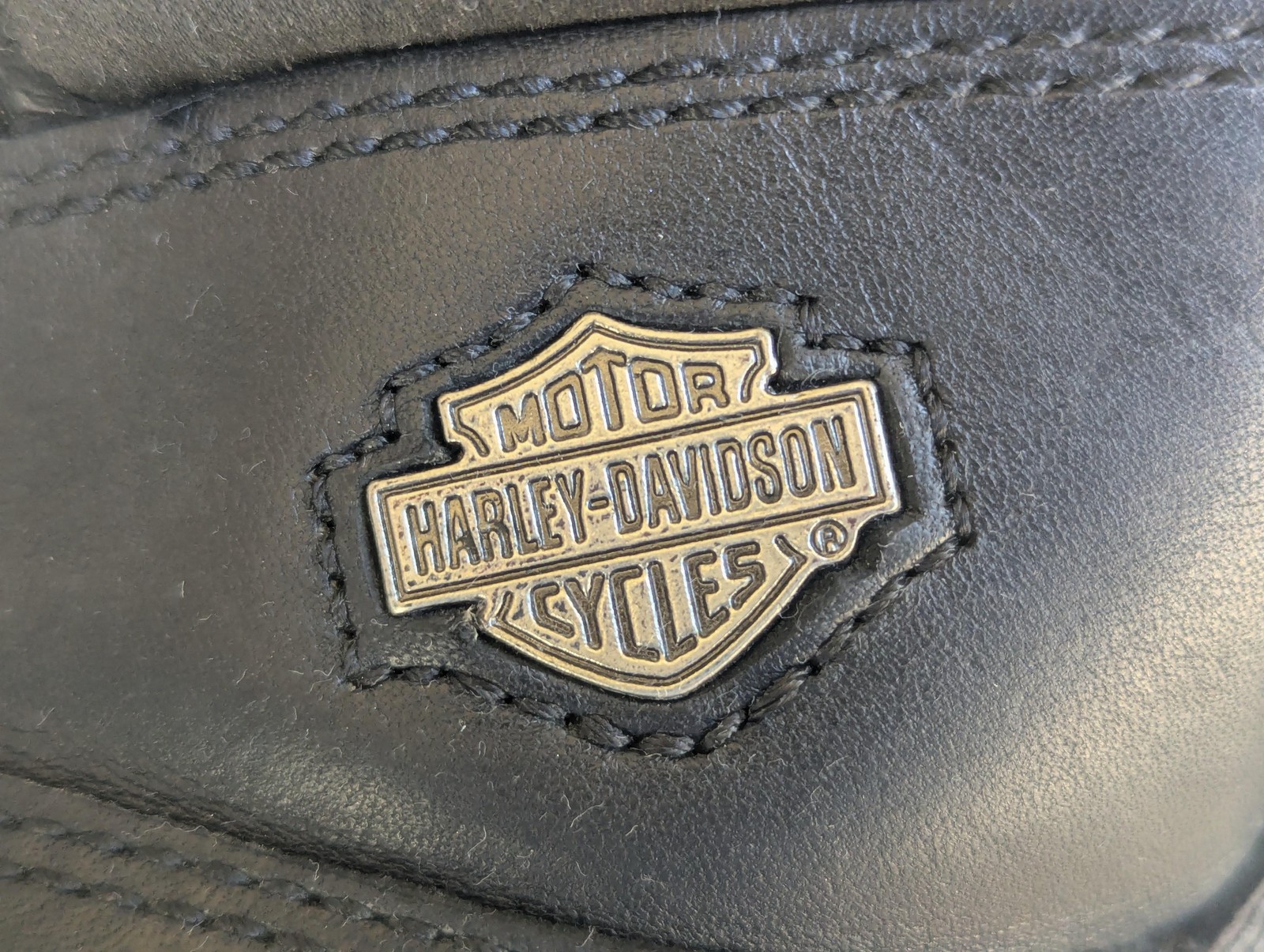 Harley-Davidson Boots Womens 9 Black Leather Ankle Zip Motorcycle Express Lane
