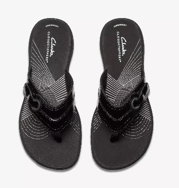 NWT Clarks Breeze Reyna Black Patent