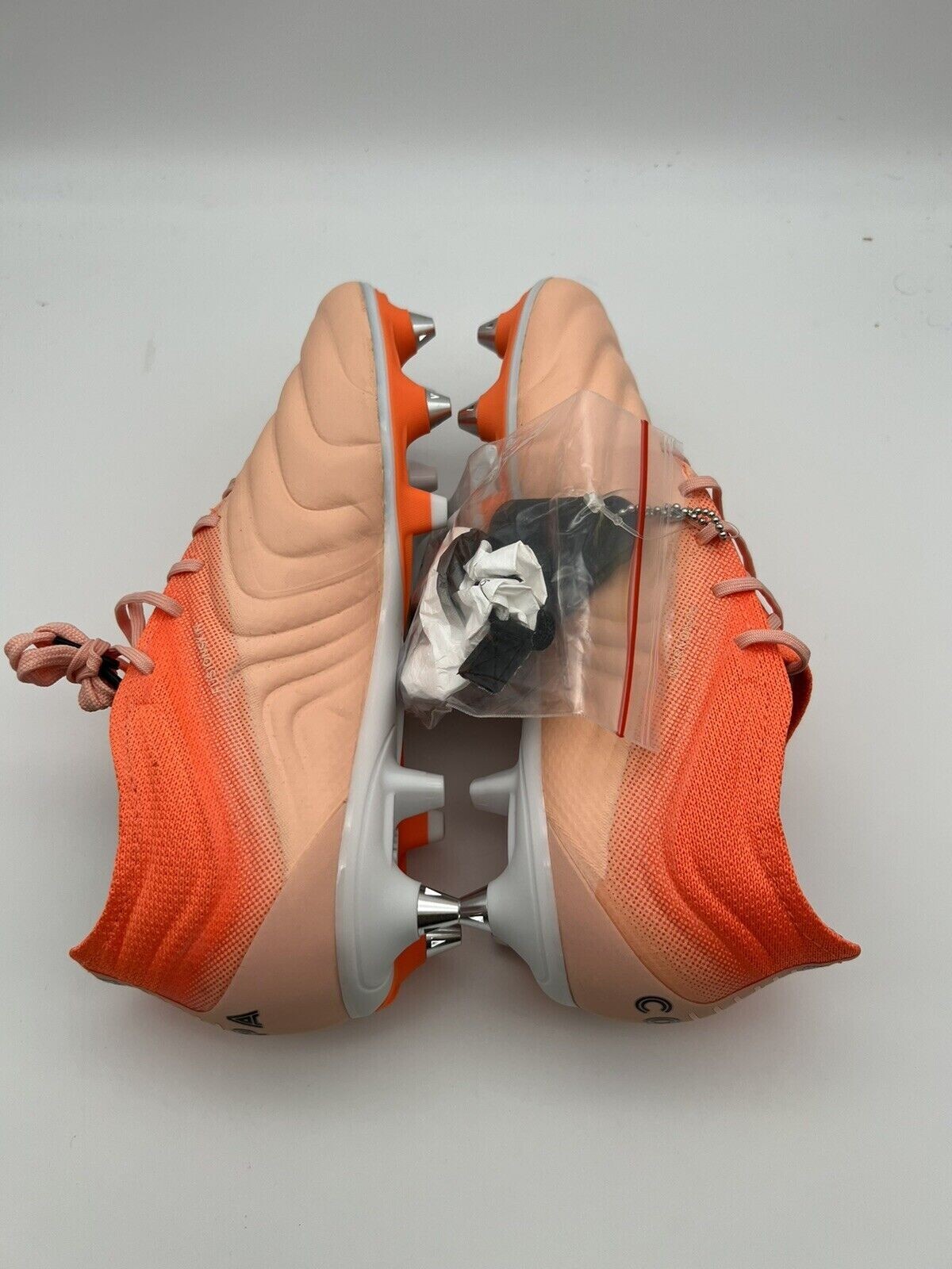 Adidas Copa 19.1 SG Soccer Cleats Orange Pink Peach G25816 Womens Sz 8